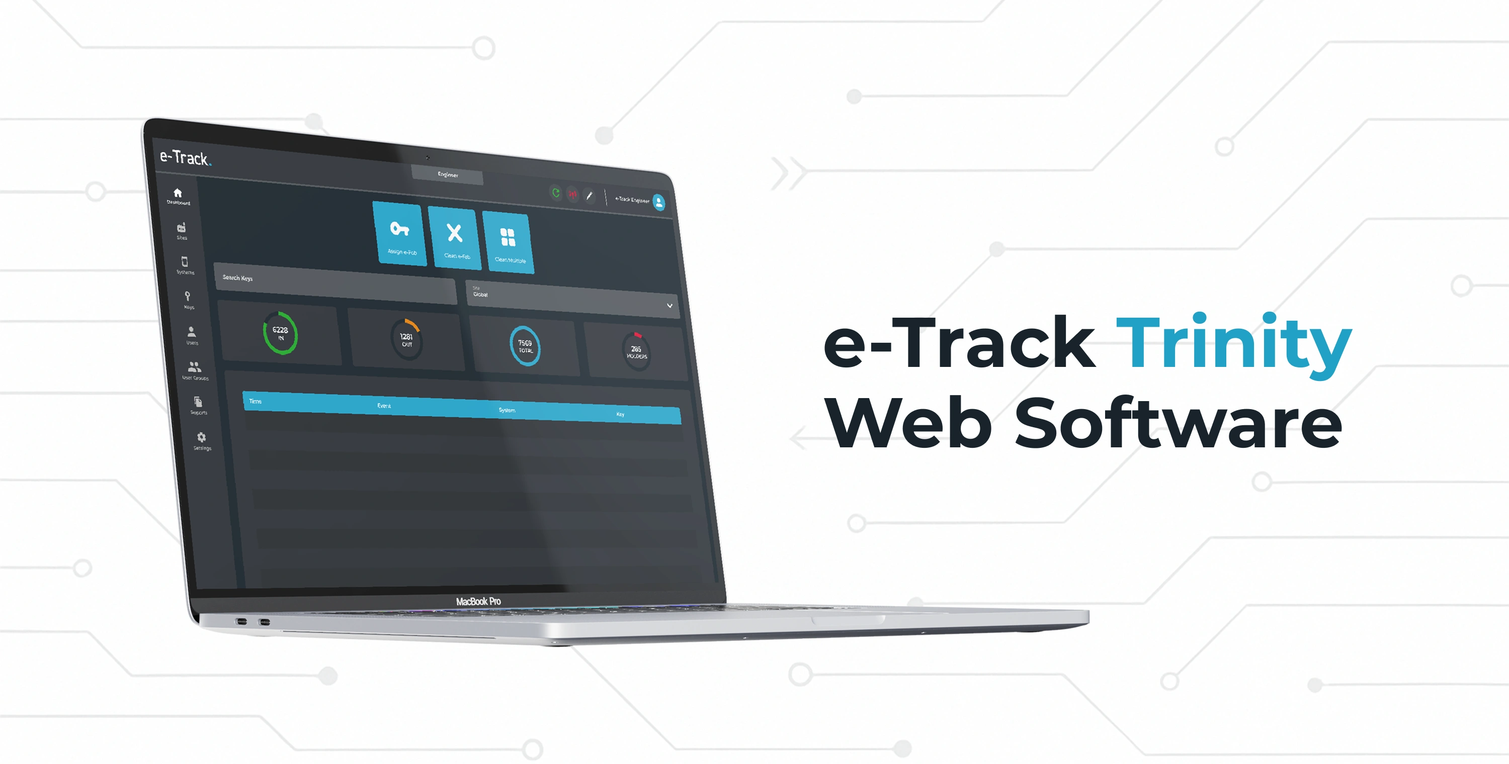 e-Track Trinity Web Software