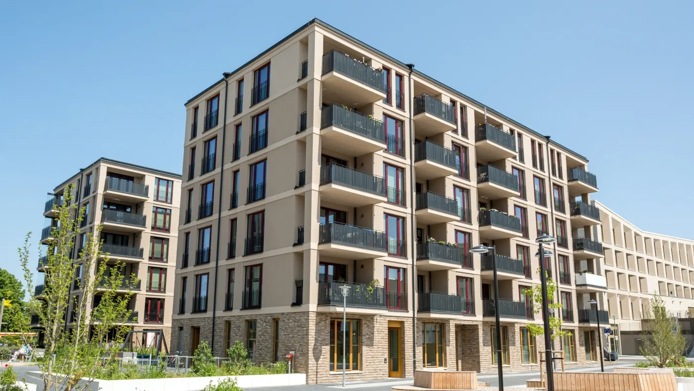 Picture of apartmenent buildings