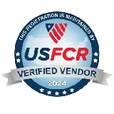 USFCR logo as e-Track verified vendor 2024