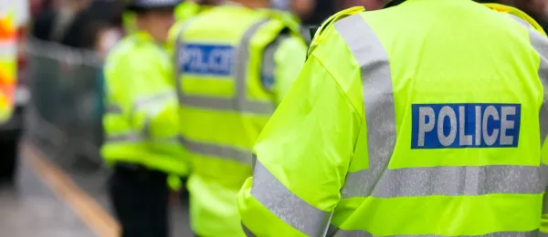 Police Officers on guard