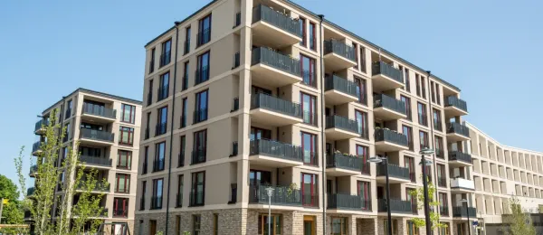 Picture of apartmenent buildings