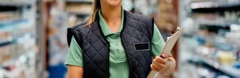 Photo of a store manager