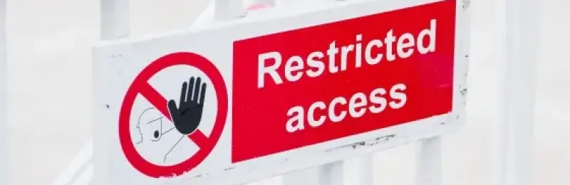 high secure zone of a prison facility