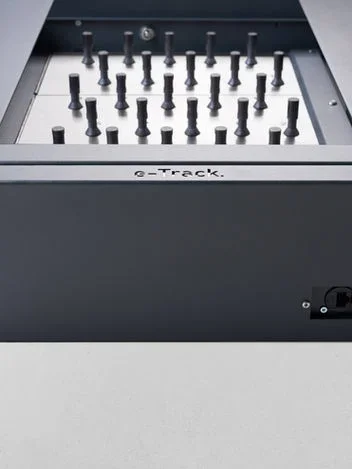 e-Track Mini Cabinet Attached to the Wall