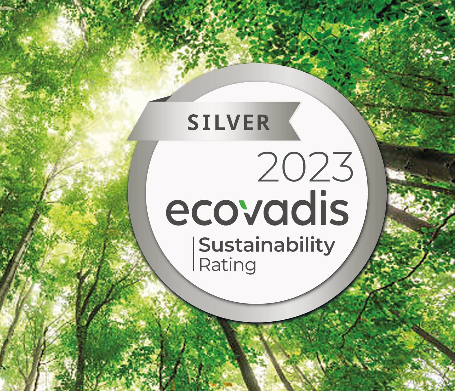 ecovadis 2023 sustainability silver rating