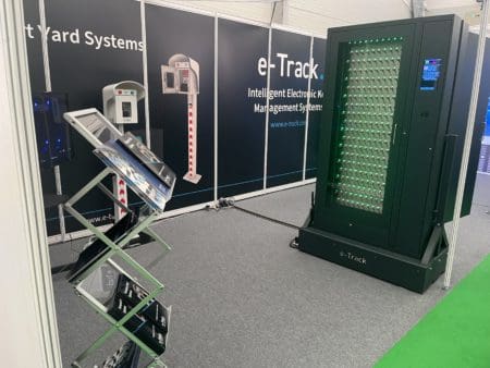 Electronic key management system and TYS at an exhibition stand
